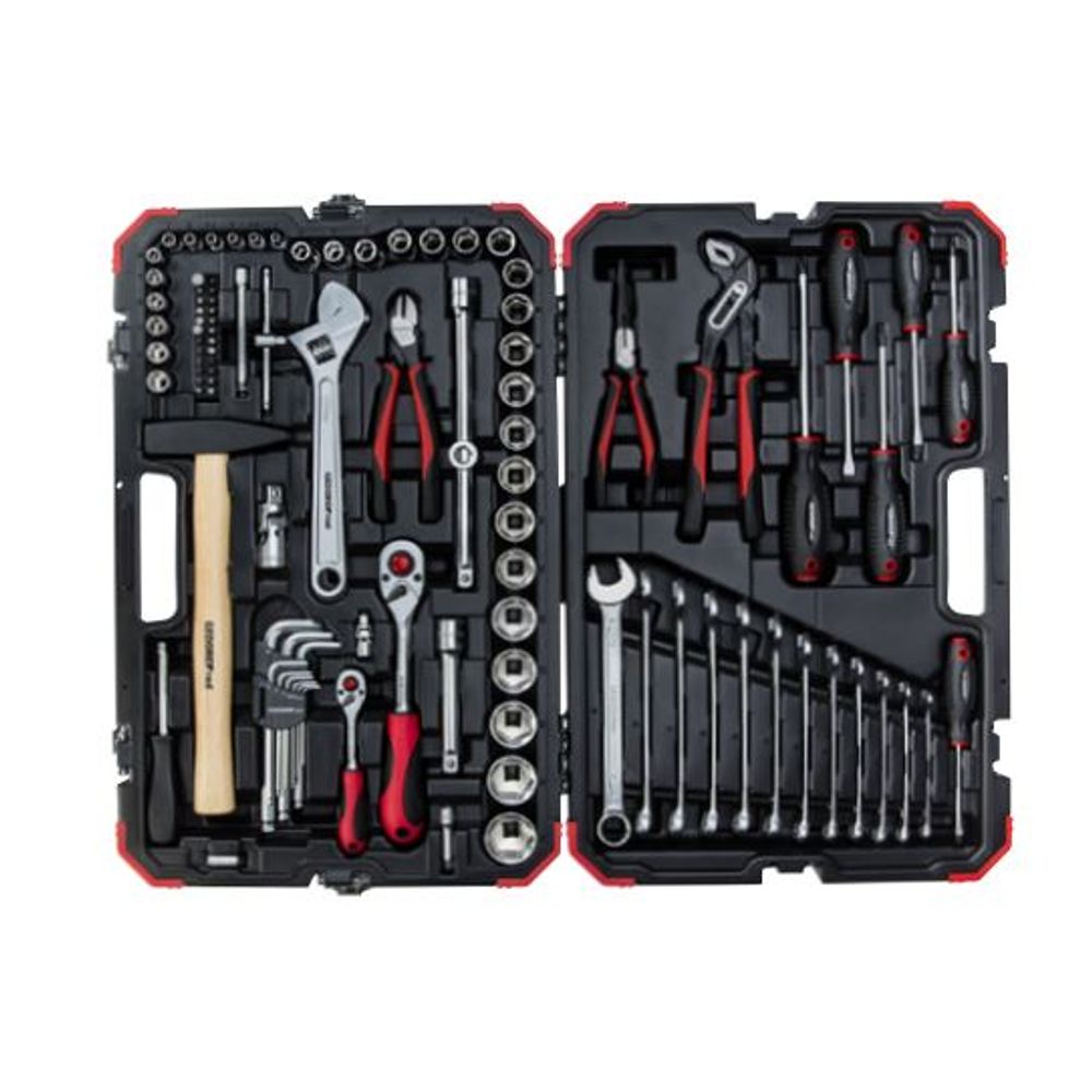 Jogo de Ferramentas Kit com 100 peças R46003100 330063 Gedore Red
