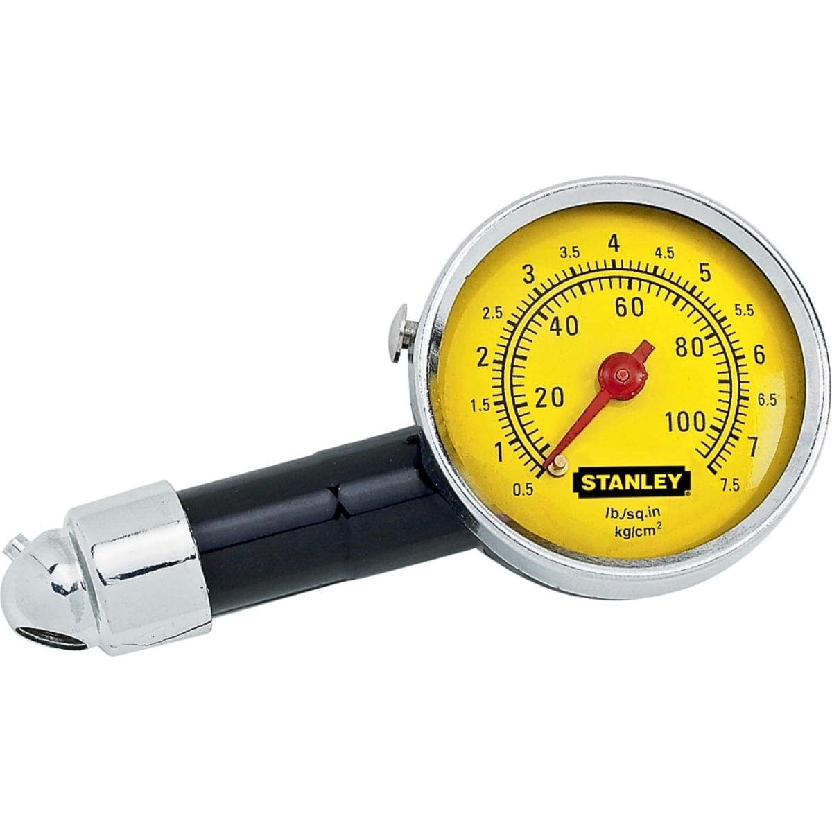 Calibrador De Pneu Com Relogio 10 A 100 Libras PSI Stanley 79052