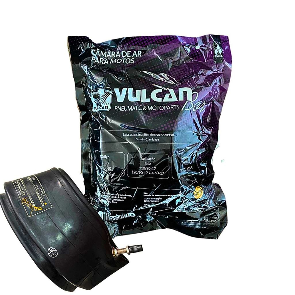 Camara De Ar Moto Mj-17 - C-MJ17-VULCAN - VULCAN